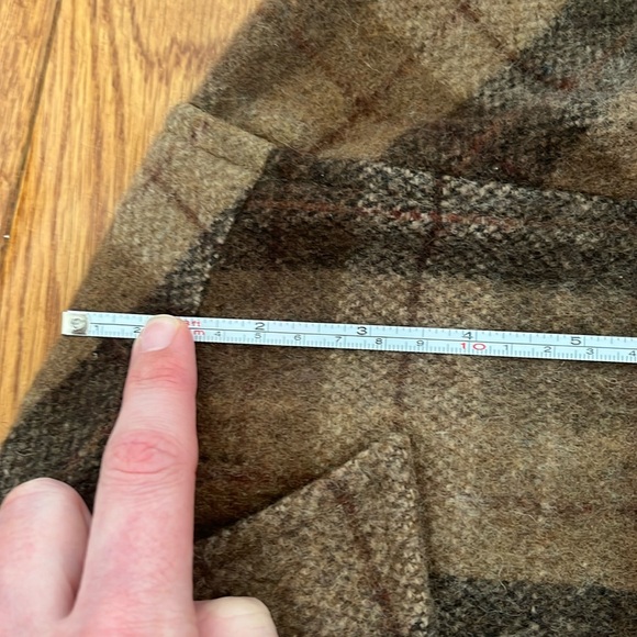 Vintage Northern Spirit Button Down Wool Blend Plaid Shirt - Picture 11 of 12